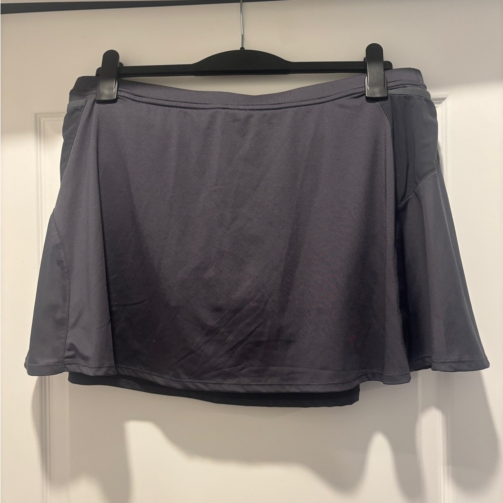 BCG Charcoal Gray Athletic Skort